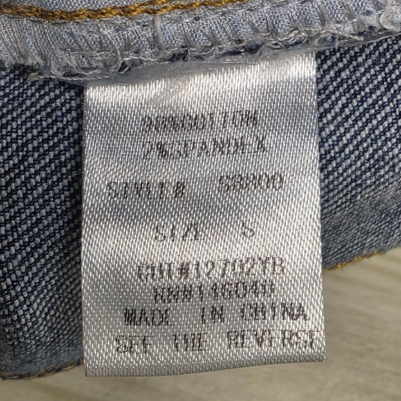 Signature8 Blue Buckle Detail Boyfriend Jeans Size Small - Picture 9 of 10